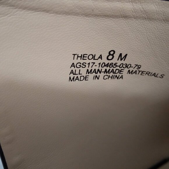 Andrew Geller | "Theola" Heeled Sandals Black Patent | Size 8 - Picture 7 of 12